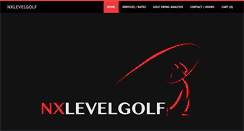 Desktop Screenshot of nxlevelgolf.com